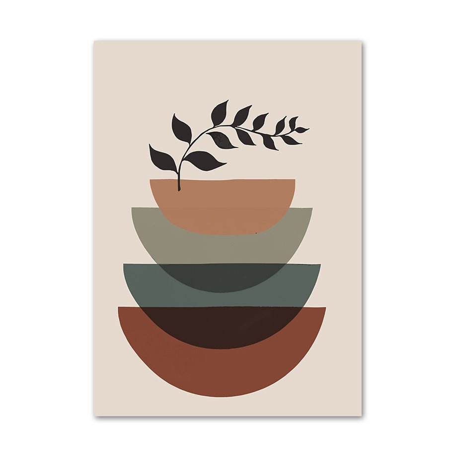 abstract-style-leavesrainbow-wall-artwall-decorliving-simply-house-426756 Wall Decor Abstract Style Leaves/Rainbow Wall Art - Living Simply House