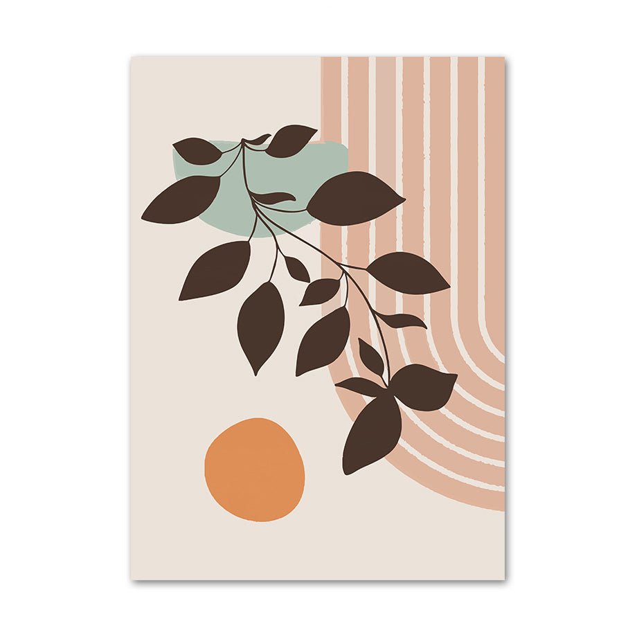 abstract-style-leavesrainbow-wall-artwall-decorliving-simply-house-527789 Wall Decor Abstract Style Leaves/Rainbow Wall Art - Living Simply House