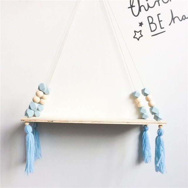 beaded-hanging-wooden-shelfchildrensliving-simply-house-421802 Children's Beaded Hanging Wooden Shelf - Living Simply House