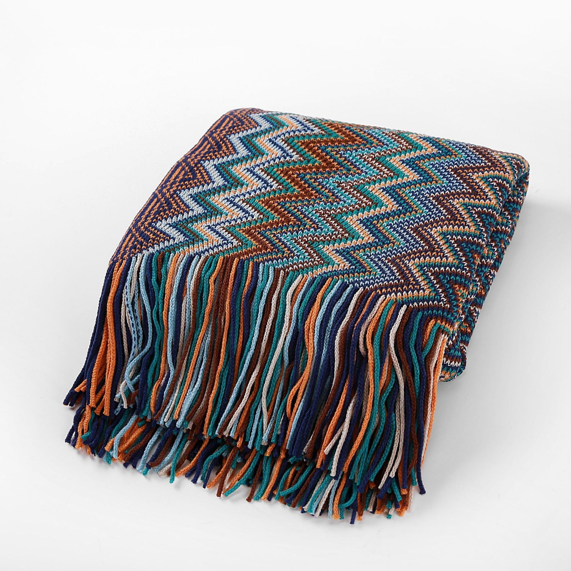 bohemian-knitted-striped-blanketblankets-and-throwsliving-simply-house-556751 Blankets and Throws Bohemian Knitted Striped Blanket - Living Simply House