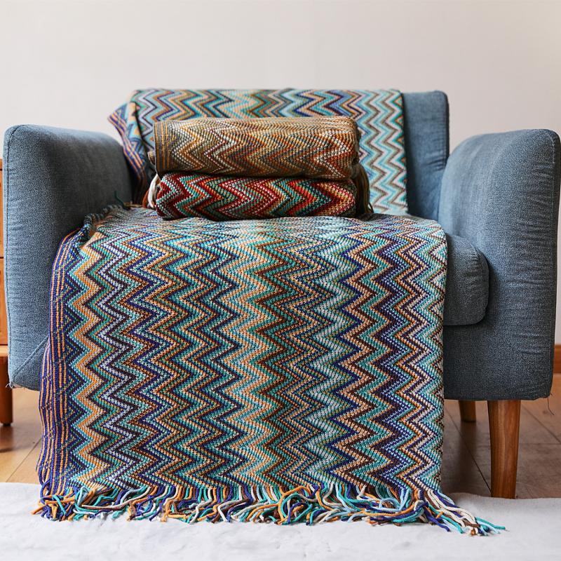 bohemian-knitted-striped-blanketblankets-and-throwsliving-simply-house-656083