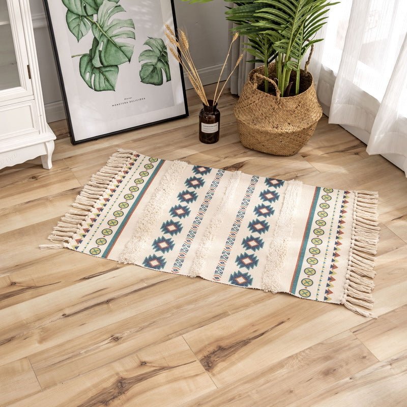 bohemian-tufted-rugsrugsliving-simply-house-440785 Rugs Bohemian Tufted Rugs - Living Simply House