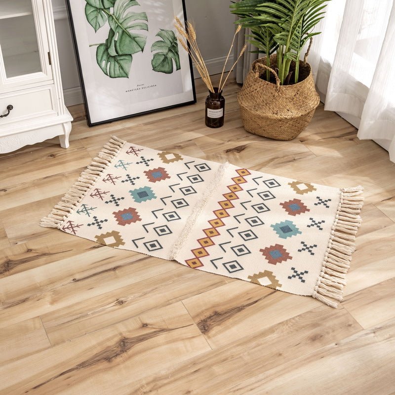 bohemian-tufted-rugsrugsliving-simply-house-483652 Rugs Bohemian Tufted Rugs - Living Simply House
