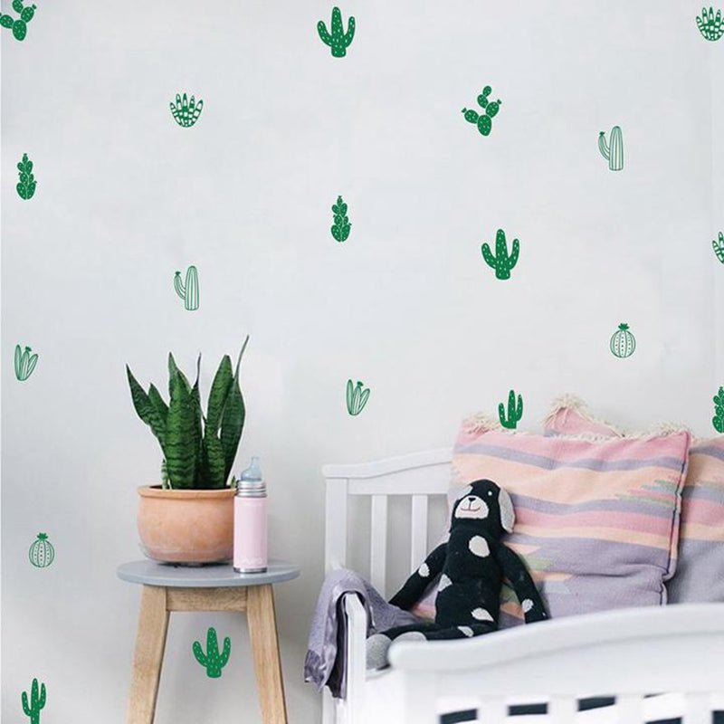 cactus-wall-stickerschildrensliving-simply-house-164375 Children's Cactus Wall Stickers - Living Simply House