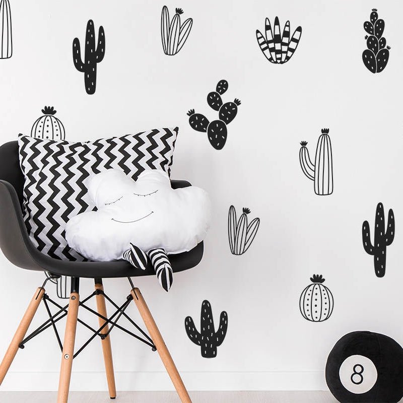 cactus-wall-stickerschildrensliving-simply-house-706658 Children's Cactus Wall Stickers - Living Simply House
