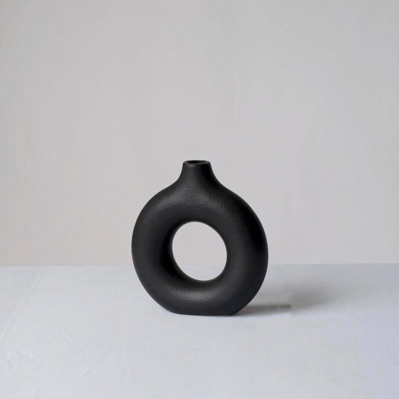 ceramic-donut-vasevaseliving-simply-house-774172 Vase Ceramic Donut Vase - Living Simply House