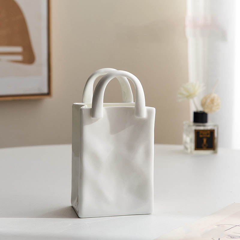 ceramic-tote-vaseplantersliving-simply-house-491647 Planters Ceramic Tote Vase - Living Simply House