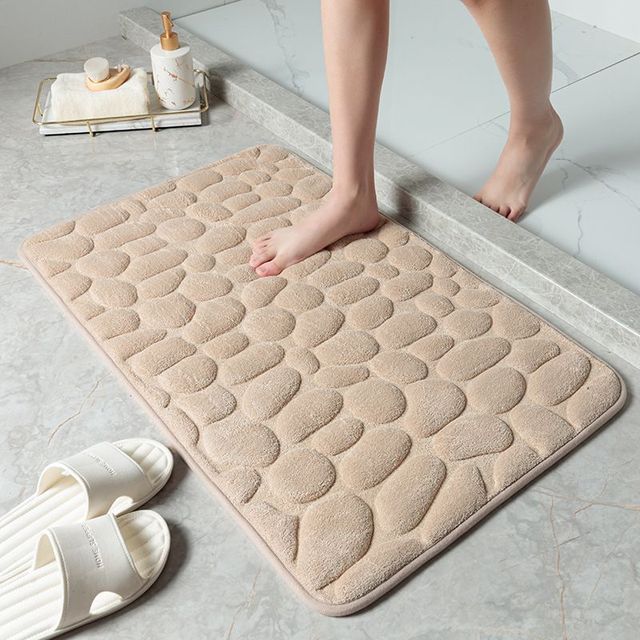 cobblestone-bathroom-matbath-and-shower-matsliving-simply-house-392477 Bath and Shower Mats Cobblestone Bathroom Mat - Living Simply House