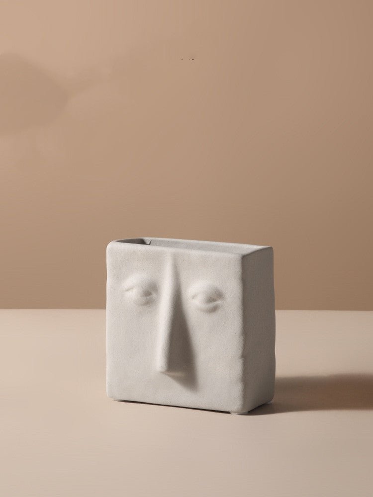 creative-ceramic-face-vaseplantersliving-simply-house-266681 Planters Creative Ceramic Face Vase - Living Simply House