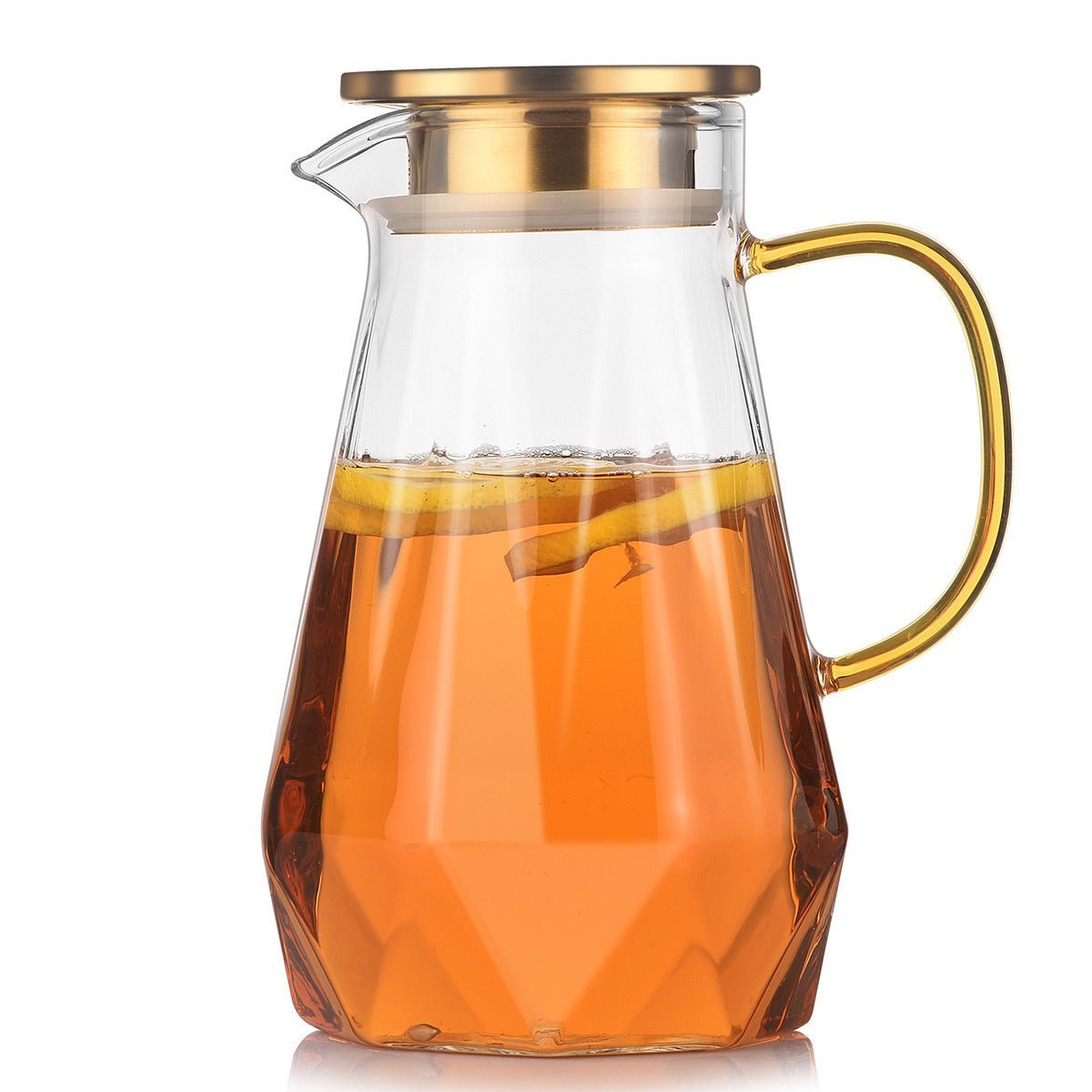 diamond-pattern-heatproof-glass-jugcupsdrinkswareliving-simply-house-786736 Drinksware Diamond Pattern Heatproof Glass Jug/Cups - Living Simply House