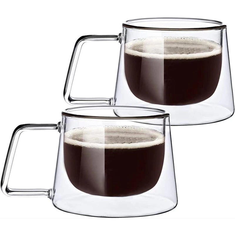 double-wall-glass-coffee-mugdrinkswareliving-simply-house-367082 Drinksware Double-Wall Glass Coffee Mug - Living Simply House