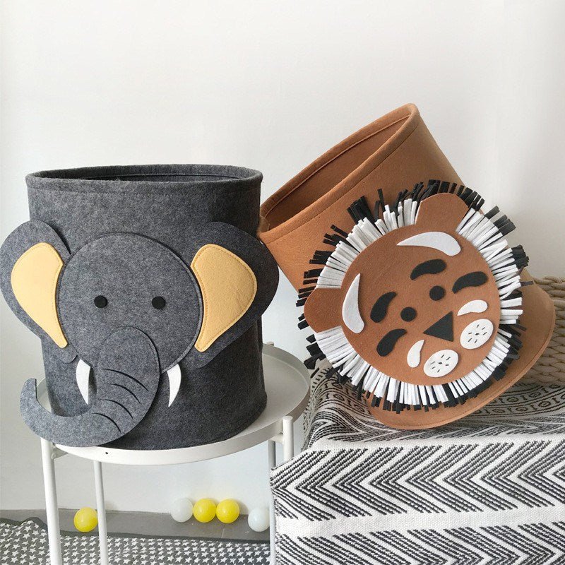 fabric-animal-basketschildrensliving-simply-house-887108 Children's Fabric Animal Baskets - Living Simply House