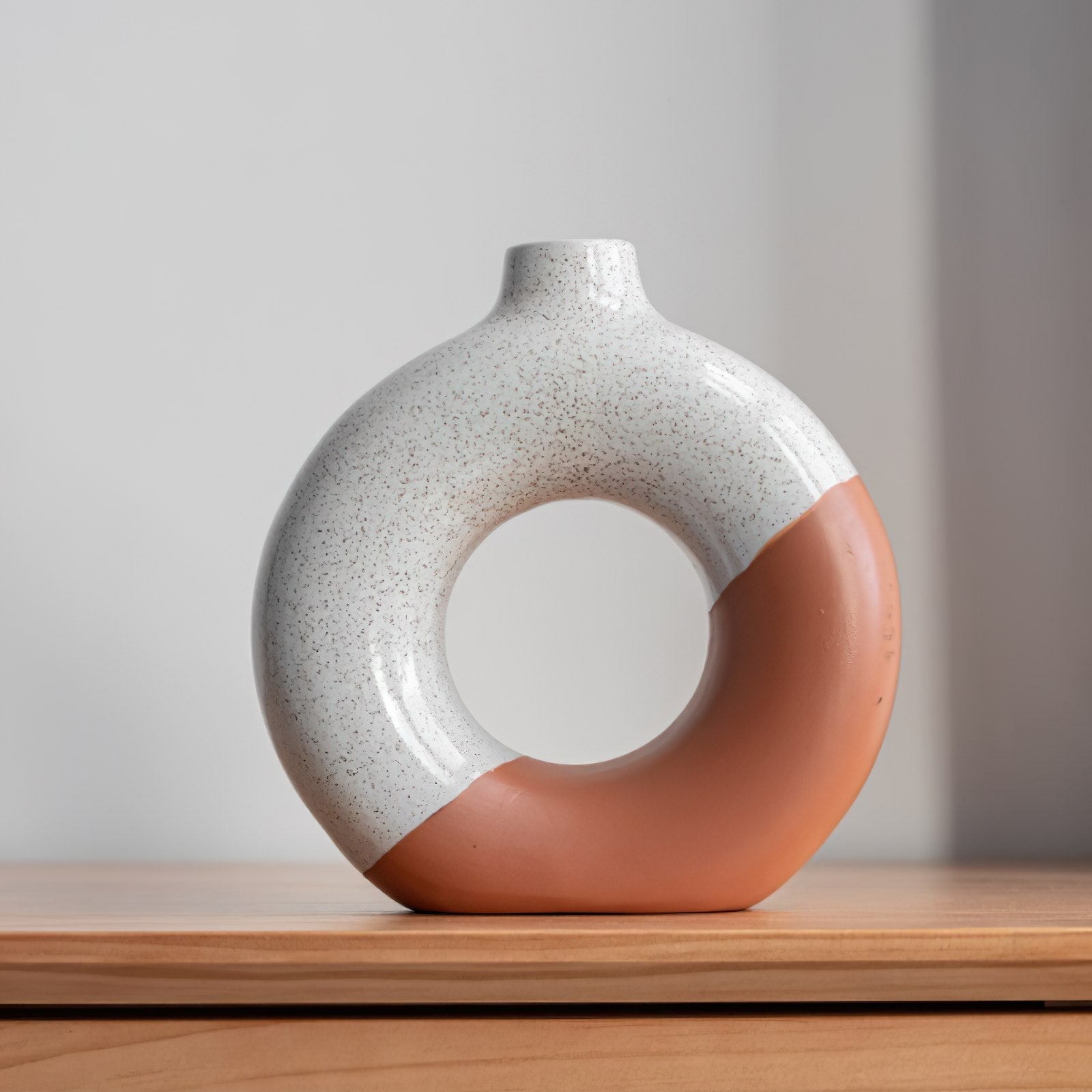 glazed-ceramic-donut-vasevaseliving-simply-house-126744 Vase Glazed Ceramic Donut Vase - Living Simply House