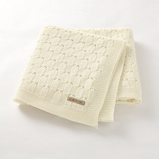 knitted-baby-blanket-294340 Children's Knitted Baby Blanket - Living Simply House