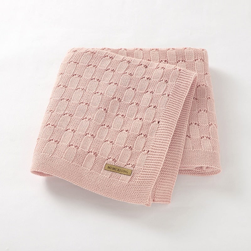knitted-baby-blanket-904154 Children's Knitted Baby Blanket - Living Simply House