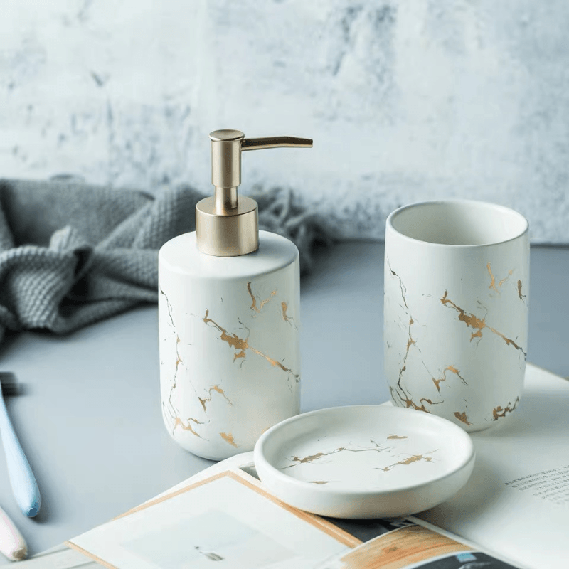 luxury-marble-bathroom-setbathroom-accessoriesliving-simply-house-256513 Bathroom Accessories Luxury Marble Bathroom Set - Living Simply House