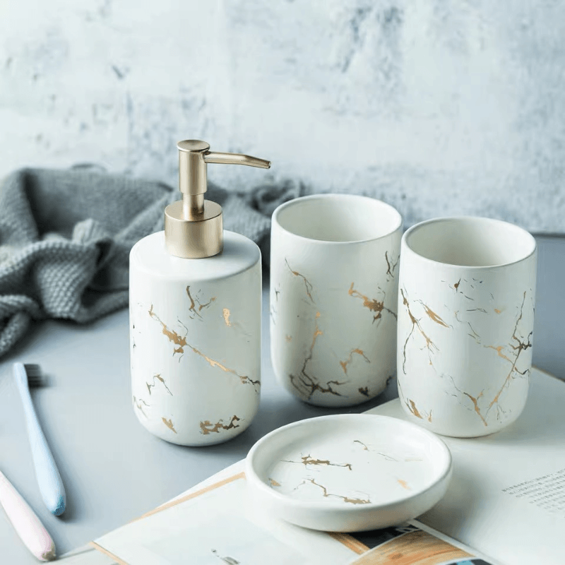 luxury-marble-bathroom-setbathroom-accessoriesliving-simply-house-799803 Bathroom Accessories Luxury Marble Bathroom Set - Living Simply House