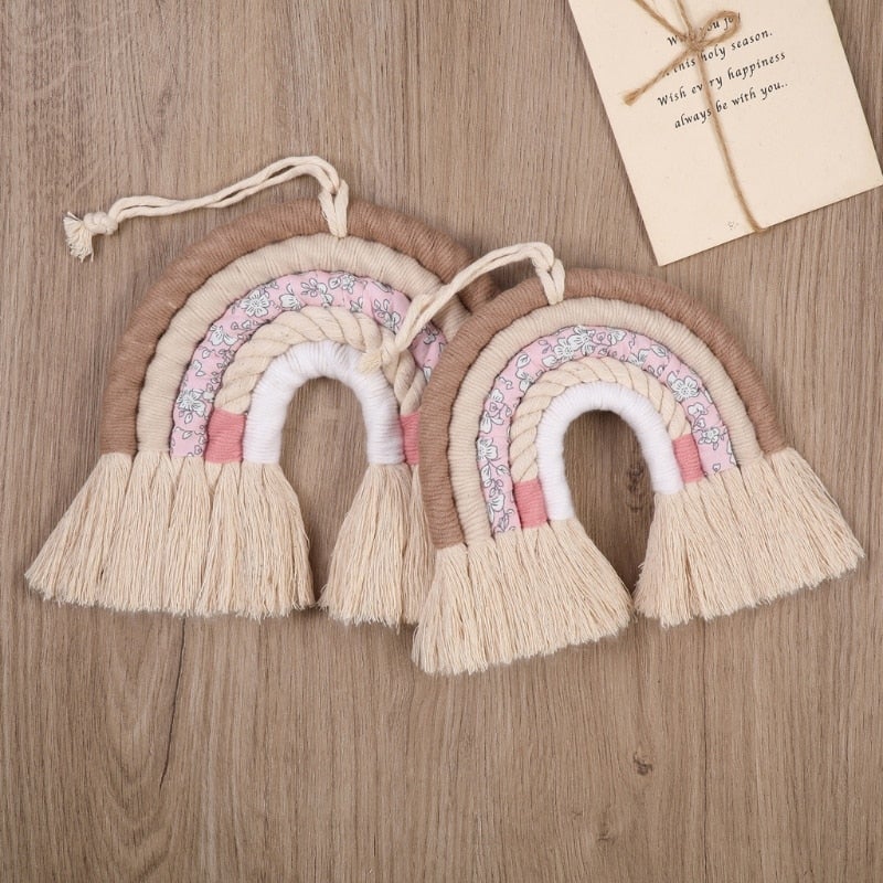 macrame-rainbow-wall-hanging-997830 Wall Decor Macrame Rainbow Wall Hanging - Living Simply House
