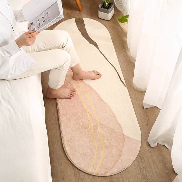 marbled-bedside-rugrugsliving-simply-house-185550 Rugs Marbled Bedside Rug - Living Simply House
