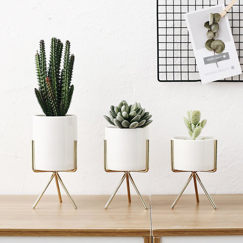 metal-tripod-flower-vasesplantersliving-simply-house-286242 Planters Metal Tripod Flower Vases - Living Simply House