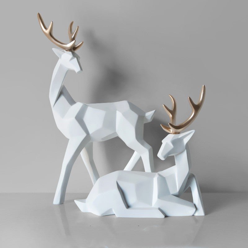 modern-deer-statues-2pcornamentalliving-simply-house-849231 Ornamental Modern Deer Statues (2pc) - Living Simply House