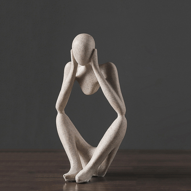 nordic-abstract-thinker-statueornamentalliving-simply-house-355638 Ornamental Nordic Abstract Thinker Statue - Living Simply House