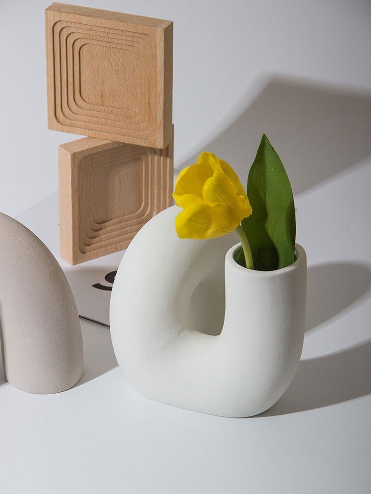 nordic-ceramic-twist-vasevaseliving-simply-house-249160 Vase Nordic Ceramic Twist Vase - Living Simply House
