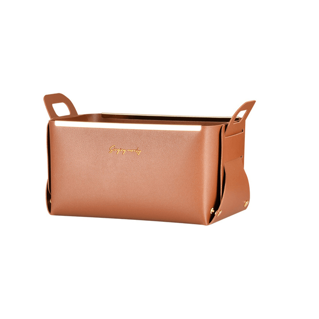 nordic-faux-leather-basketaccessoriesliving-simply-house-164126 Accessories Nordic Faux Leather Basket - Living Simply House