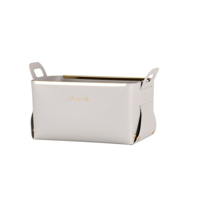 nordic-faux-leather-basketaccessoriesliving-simply-house-492981 Accessories Nordic Faux Leather Basket - Living Simply House