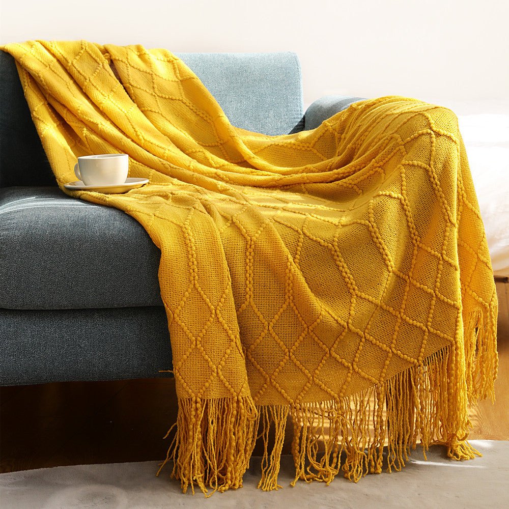 nordic-knitted-diamond-blanketblankets-and-throwsliving-simply-house-445795 Blankets and Throws Nordic Knitted Diamond Blanket - Living Simply House