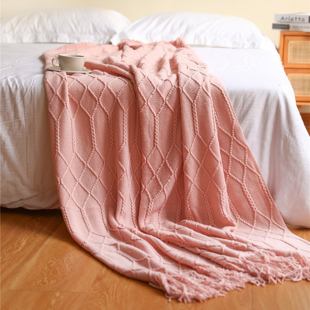 nordic-knitted-diamond-blanketblankets-and-throwsliving-simply-house-909127 Blankets and Throws Nordic Knitted Diamond Blanket - Living Simply House