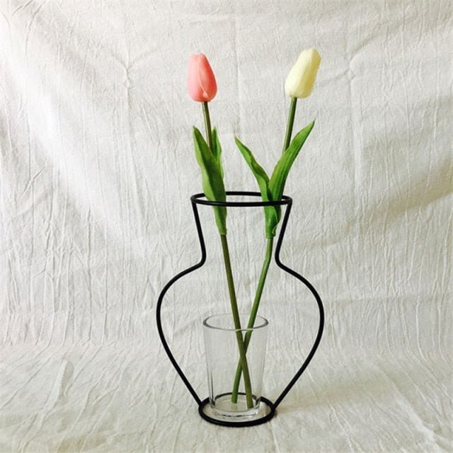nordic-minimalist-wire-vasesvaseliving-simply-house-584260 Vase Nordic Minimalist Wire Vases - Living Simply House
