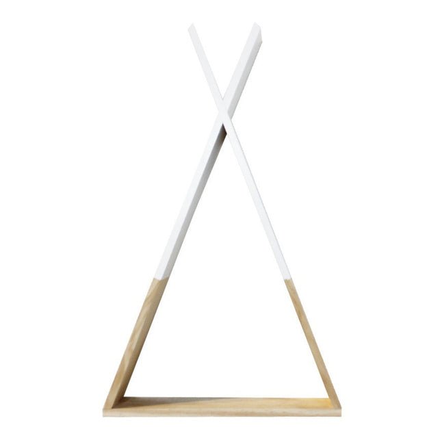 nordic-nursery-wooden-teepee-shelfchildrensliving-simply-house-972455 Children's Nordic Nursery Wooden Teepee Shelf - Living Simply House