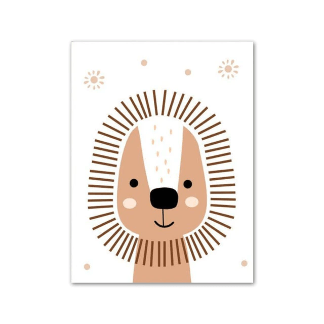 nordic-style-zoo-animal-prints-113178 Children's Nordic Style Zoo Animal Prints - Living Simply House