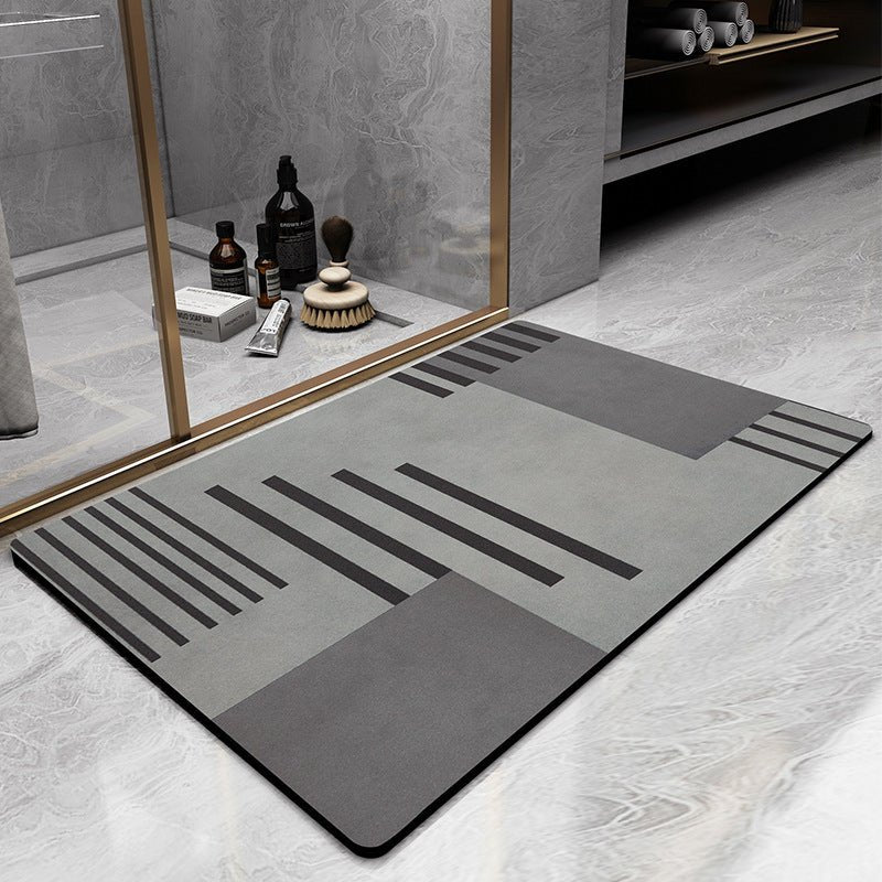 patterned-quick-dry-bathroom-matbath-and-shower-matsliving-simply-house-472286 Bath and Shower Mats Patterned Quick Dry Bathroom Mat - Living Simply House