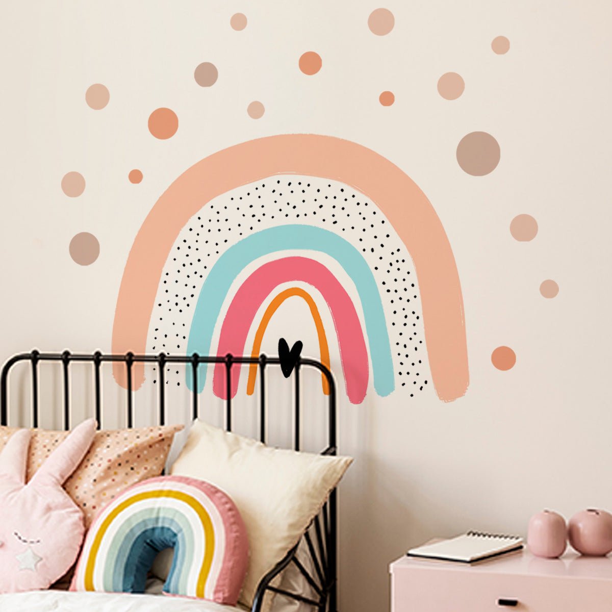 rainbow-polka-dot-rainbow-wall-stickerchildrensliving-simply-house-219838