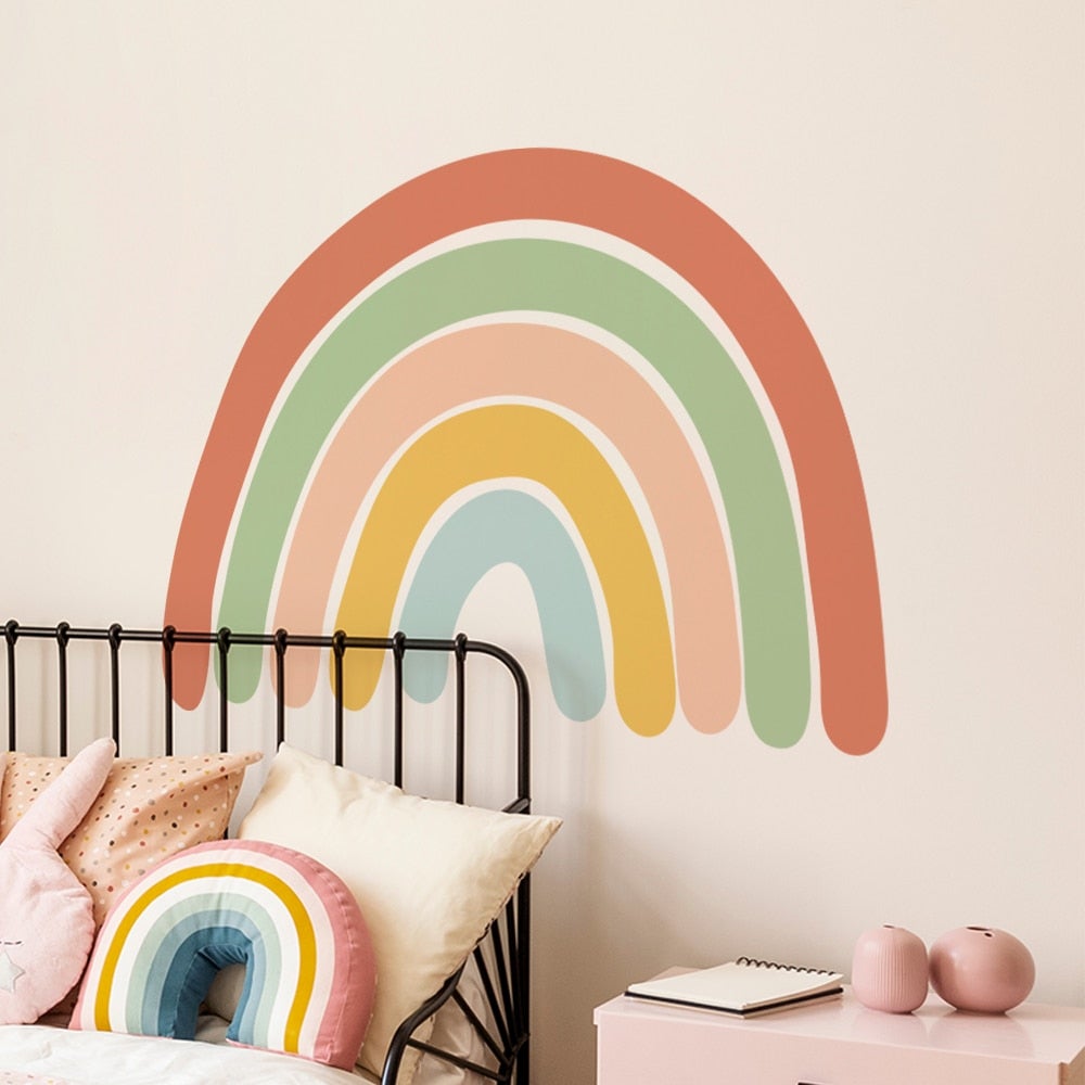 rainbow-wall-sticker-177093 Children's Rainbow Wall Sticker - Living Simply House