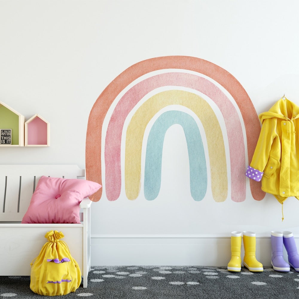 rainbow-wall-sticker-182134 Children's Rainbow Wall Sticker - Living Simply House