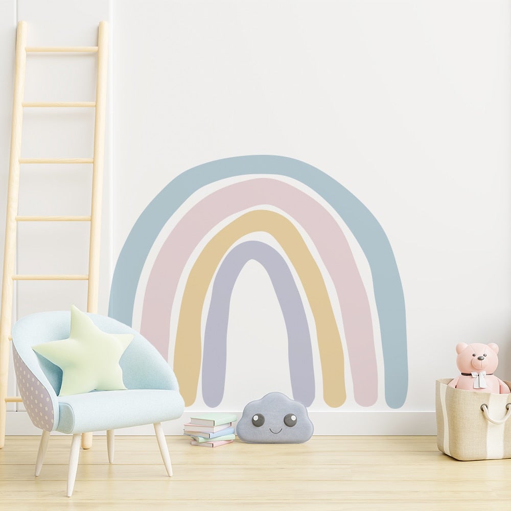 rainbow-wall-sticker-416821 Children's Rainbow Wall Sticker - Living Simply House