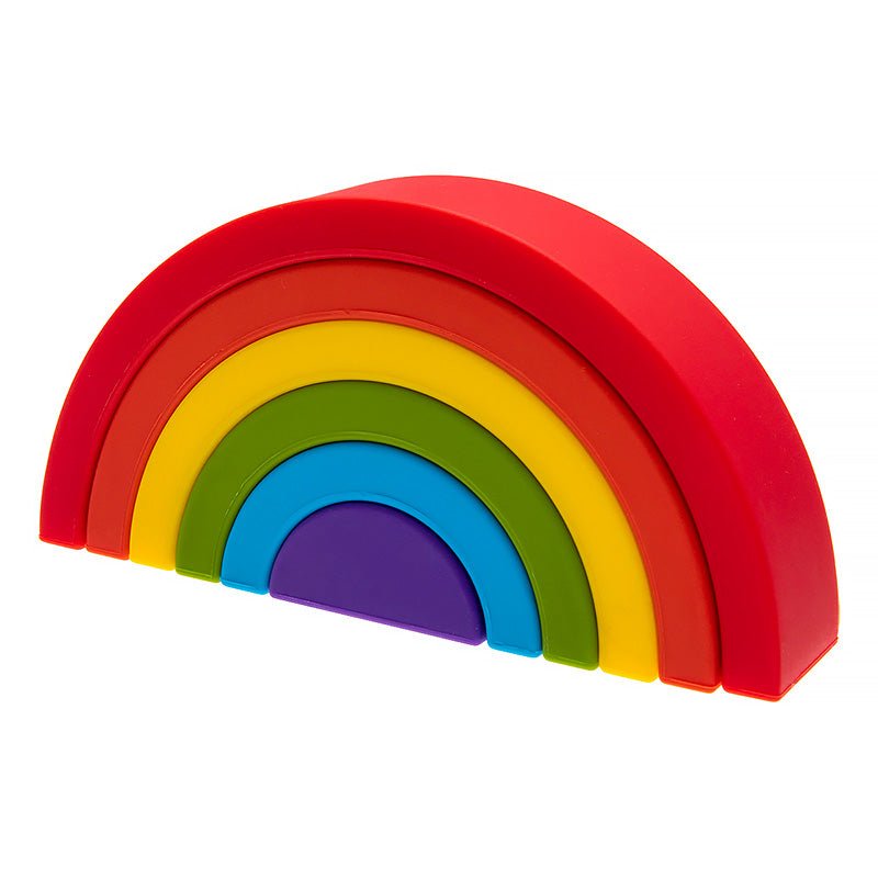 silicone-building-block-rainbowchildrensliving-simply-house-246219 Children's Silicone Building Block Rainbow - Living Simply House