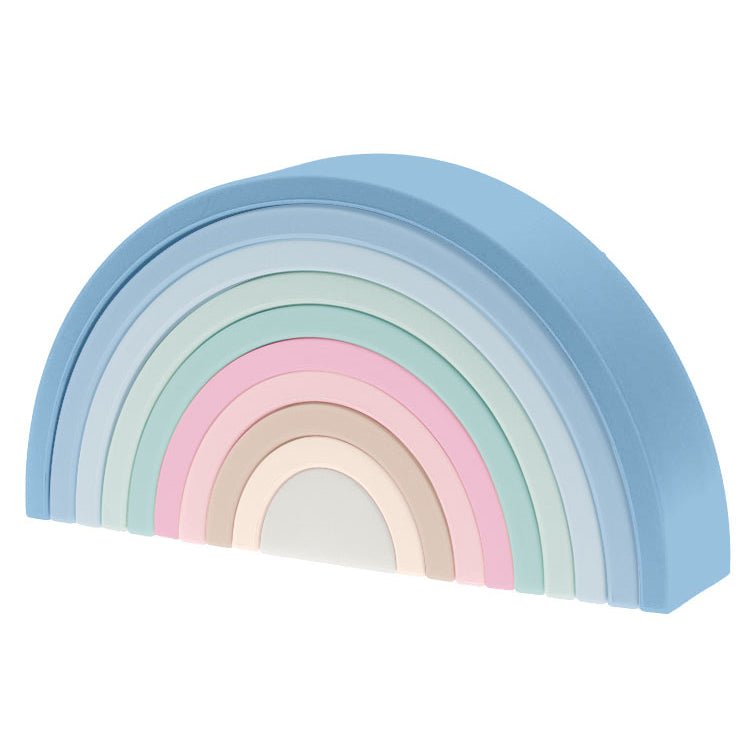 silicone-building-block-rainbowchildrensliving-simply-house-622835 Children's Silicone Building Block Rainbow - Living Simply House