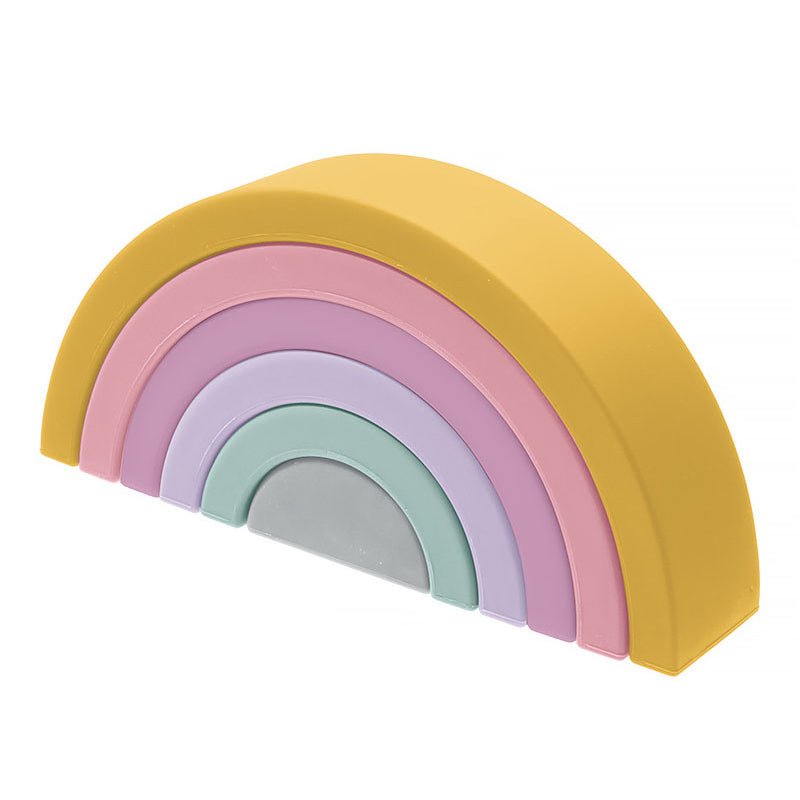 silicone-building-block-rainbowchildrensliving-simply-house-914587 Children's Silicone Building Block Rainbow - Living Simply House
