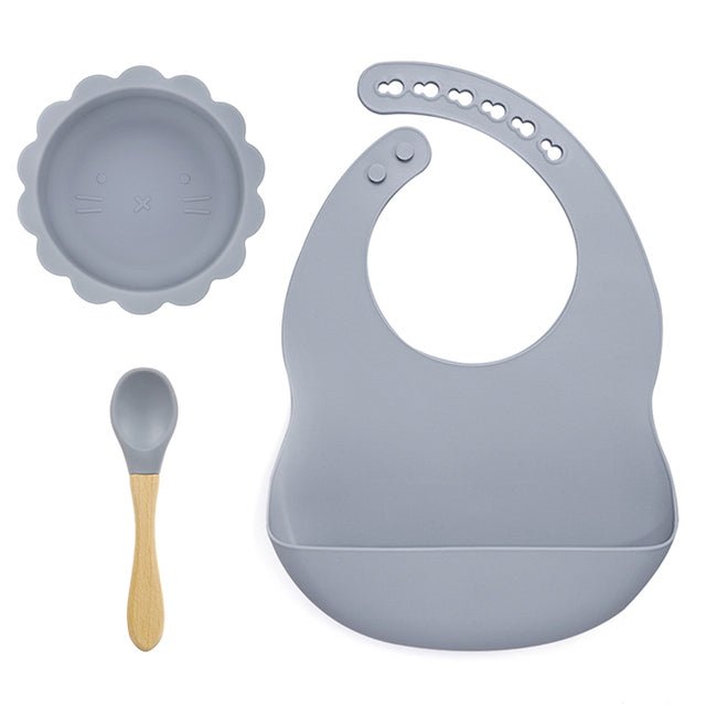 silicone-lion-tableware-and-bibchildrensliving-simply-house-485468 Children's Silicone Lion Tableware and Bib - Living Simply House