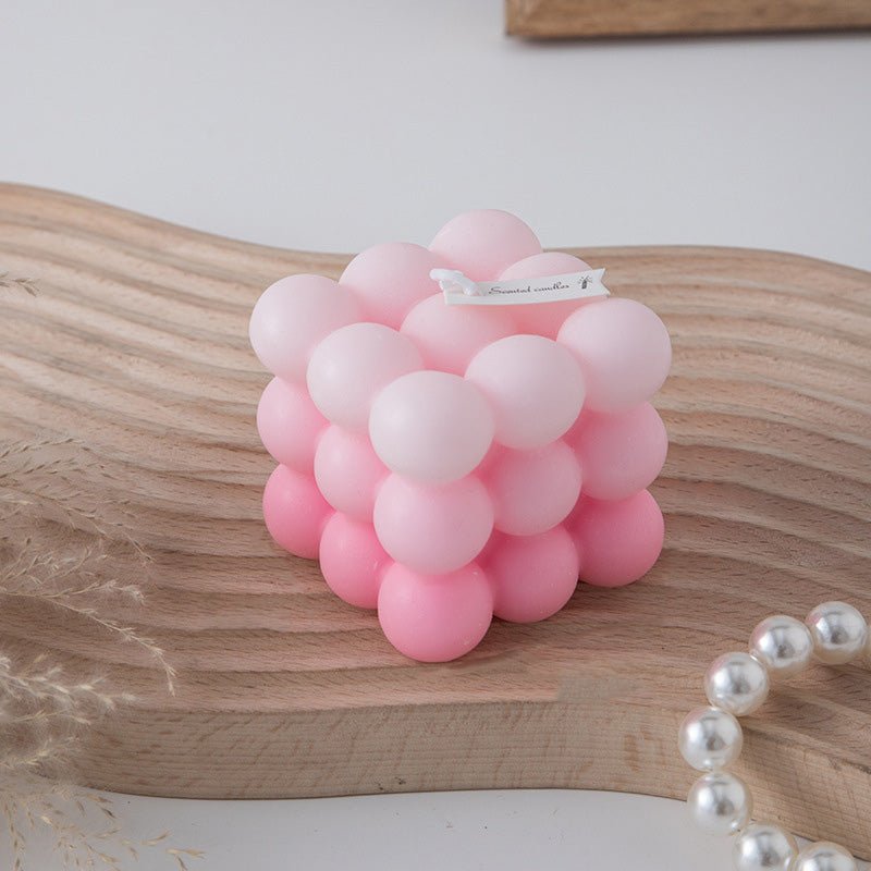 soy-gradient-bubble-cube-candlecandlesliving-simply-house-590032 Candles Soy Gradient Bubble Cube Candle - Living Simply House