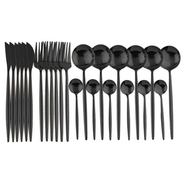 stainless-steel-cutlery-set-24pccutleryliving-simply-house-808788 Cutlery Stainless Steel Cutlery Set (24pc) - Living Simply House