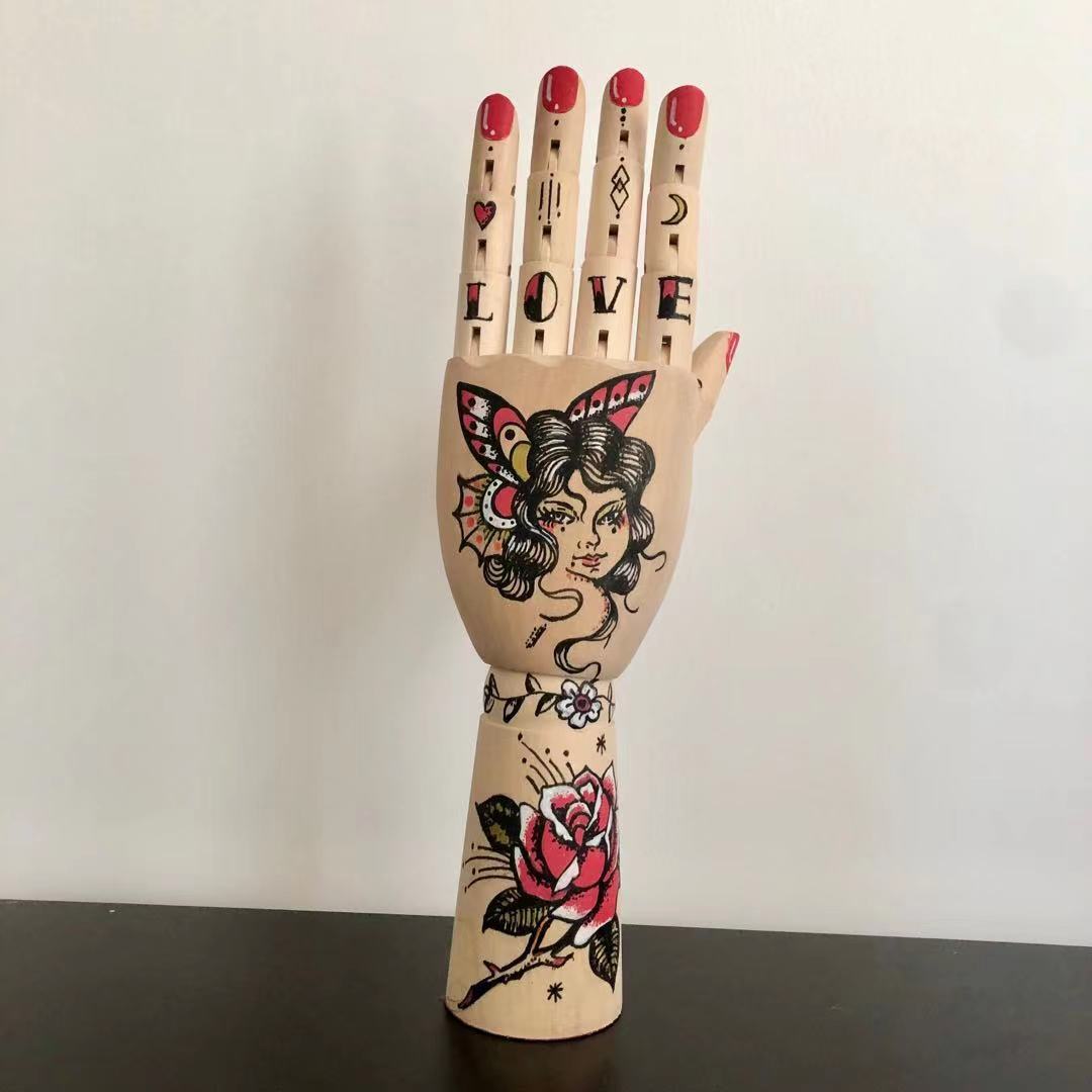 tattooed-mannequin-handsornamentalliving-simply-house-390593 Ornamental Tattooed Mannequin Hands - Living Simply House