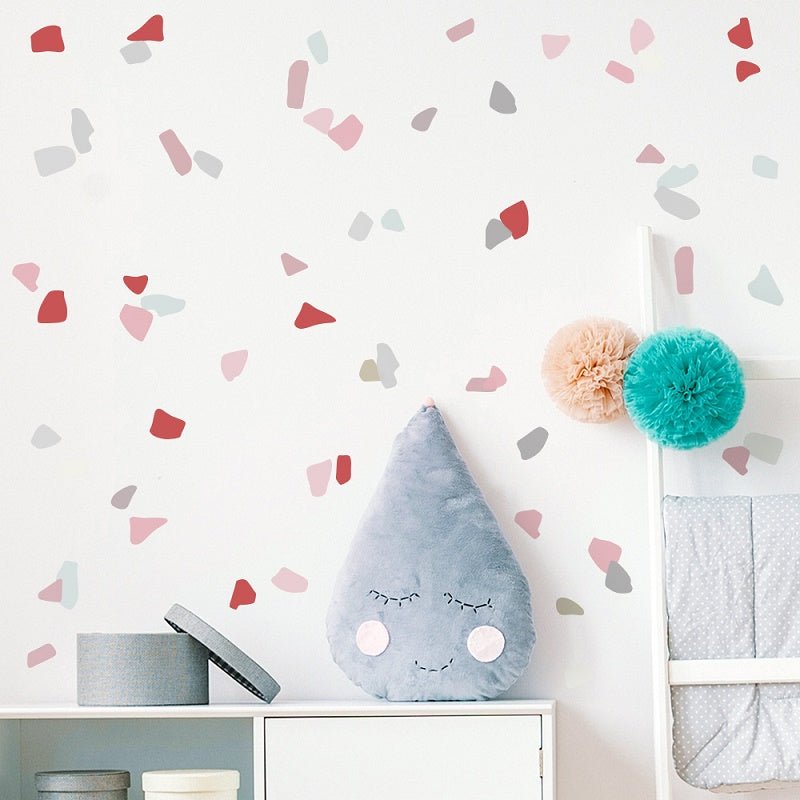 terrazzo-wall-stickerschildrensliving-simply-house-850243 Children's Terrazzo Wall Stickers - Living Simply House