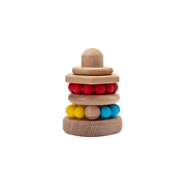 wooden-nordic-style-stacking-rings-231222 Children's Wooden Nordic Style Stacking Rings - Living Simply House