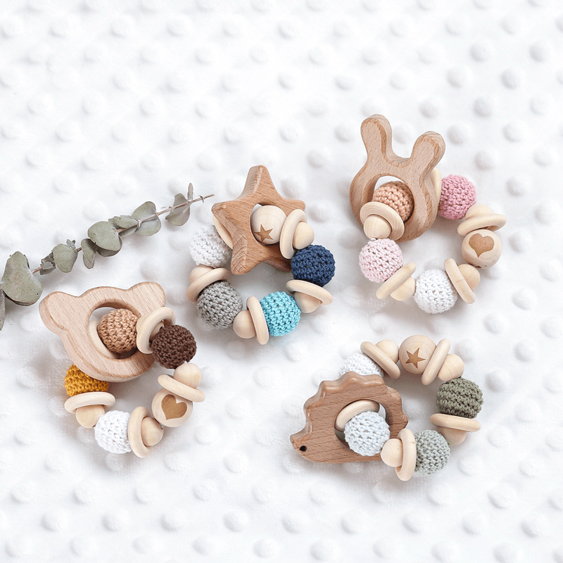wooden-rattle-braceletschildrensliving-simply-house-388949 Children's Wooden Rattle Bracelets - Living Simply House